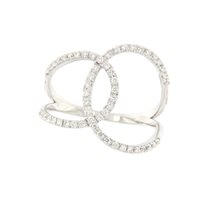 Anello Bolzoni Donna in Oro bianco Diamante 0.34 Ct AN0947-OB - AN0947-OB